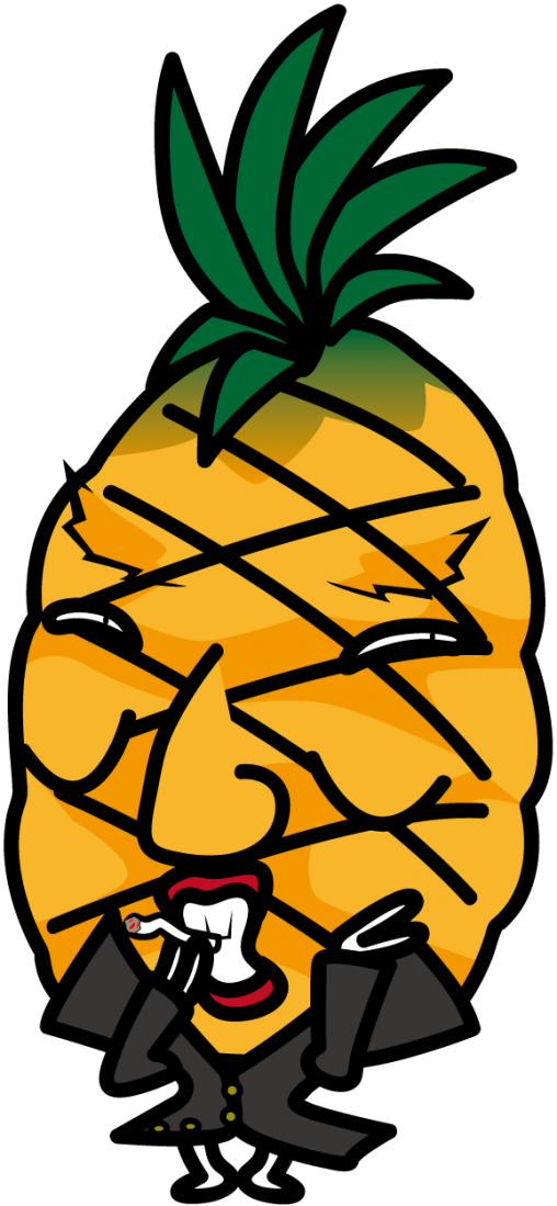 Pineapple Veglキャラクターイラスト素材