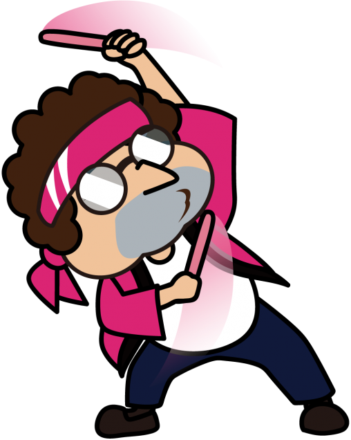 オタク Veglキャラクターイラスト素材