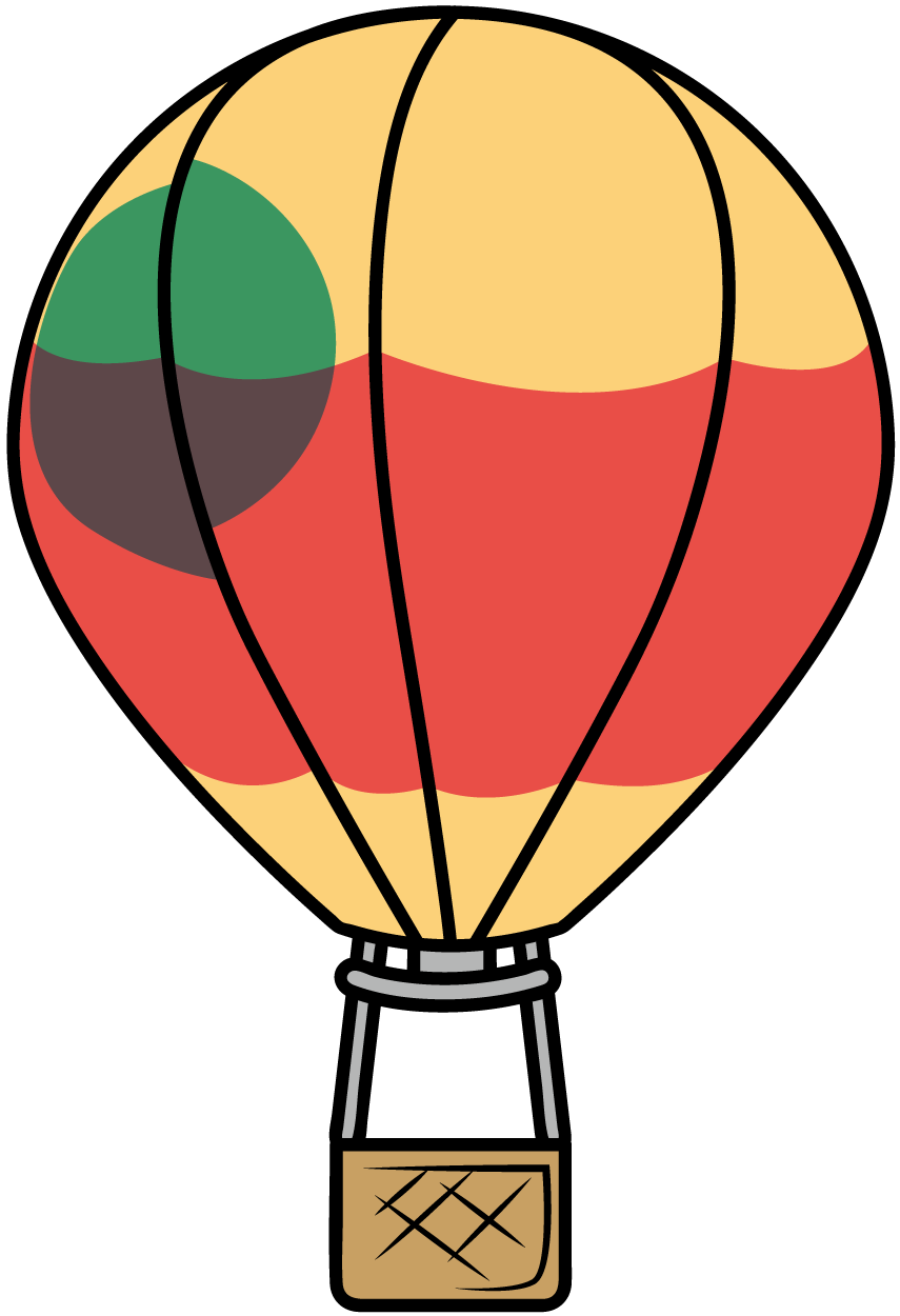 気球のイラスト素材 Veglキャラクターイラスト素材