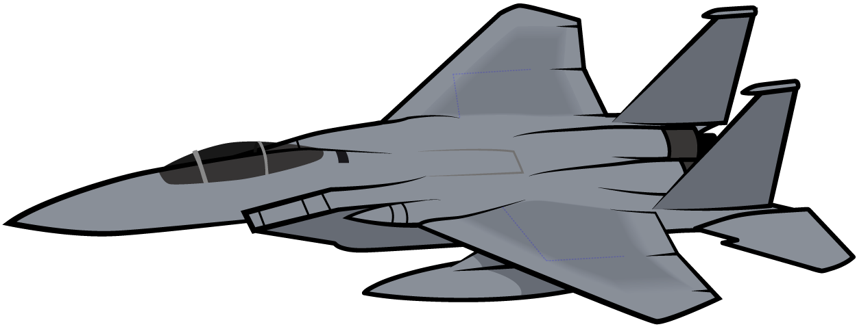 F15イーグル 戦闘機 のイラスト素材 Veglキャラクターイラスト素材